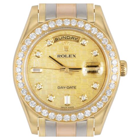 mens rolex day date masterpiece|Rolex Day-Date tiffany.